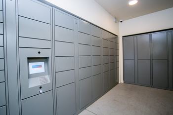 Apartments in Camas, WA with secure parcel locker mail room